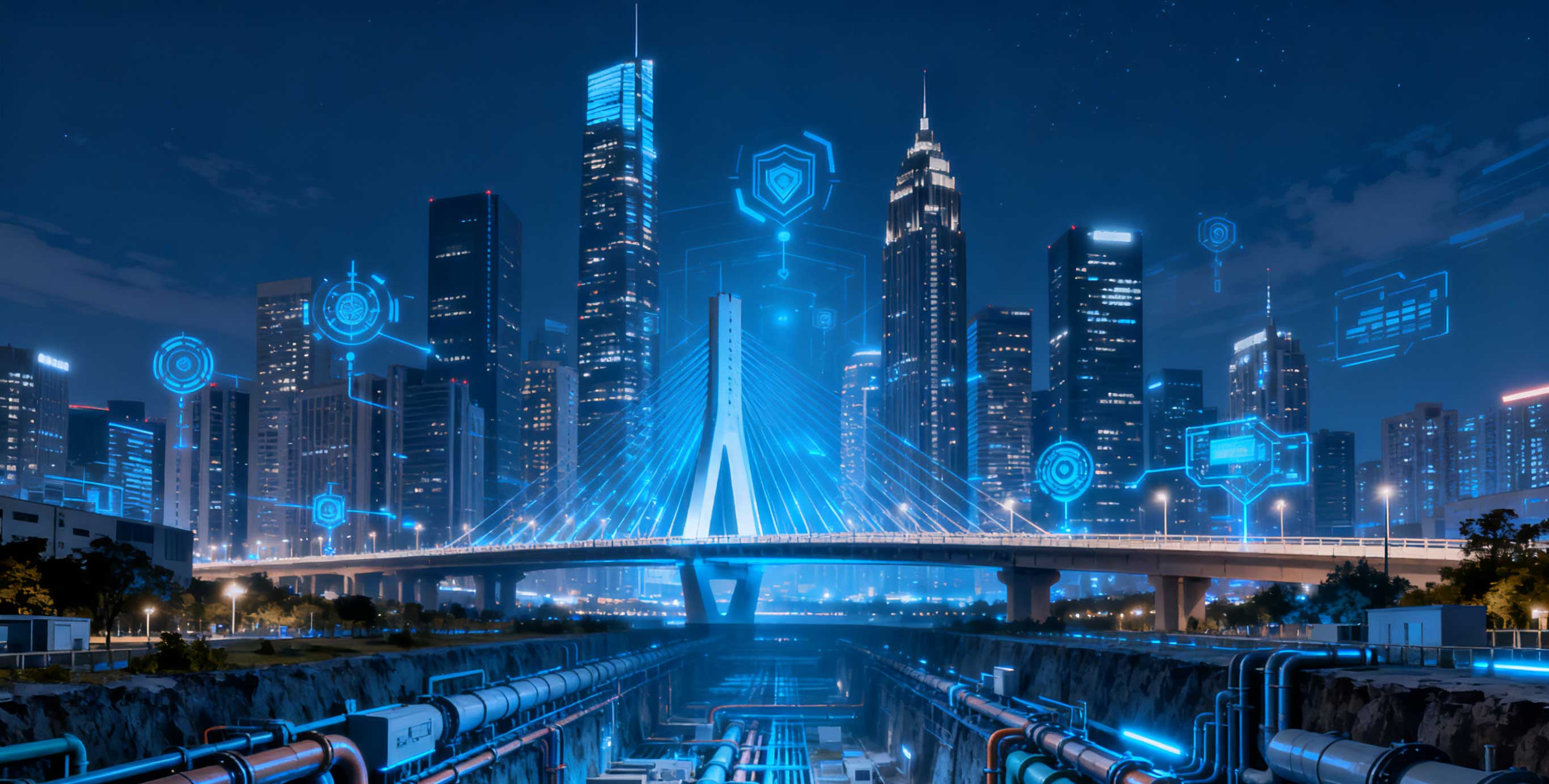 科技為盾！全方位守護(hù)城市 “生命線” 安全